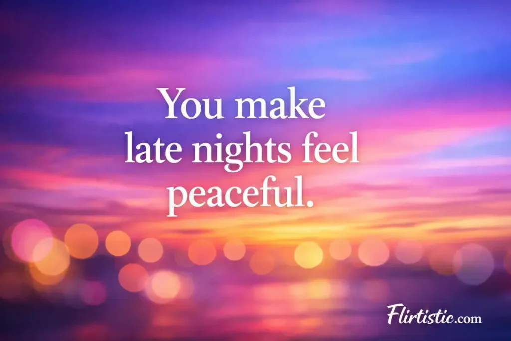 Cute Late Night Snack Pick Up Lines For Her