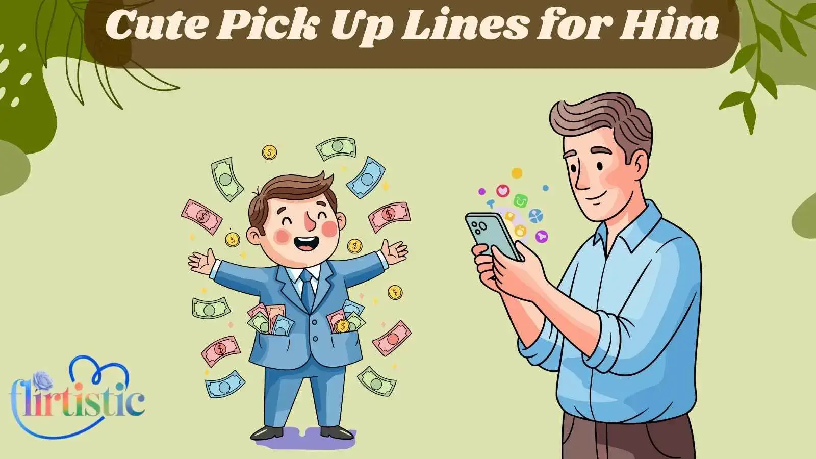 Cute Pick Up Lines for Him