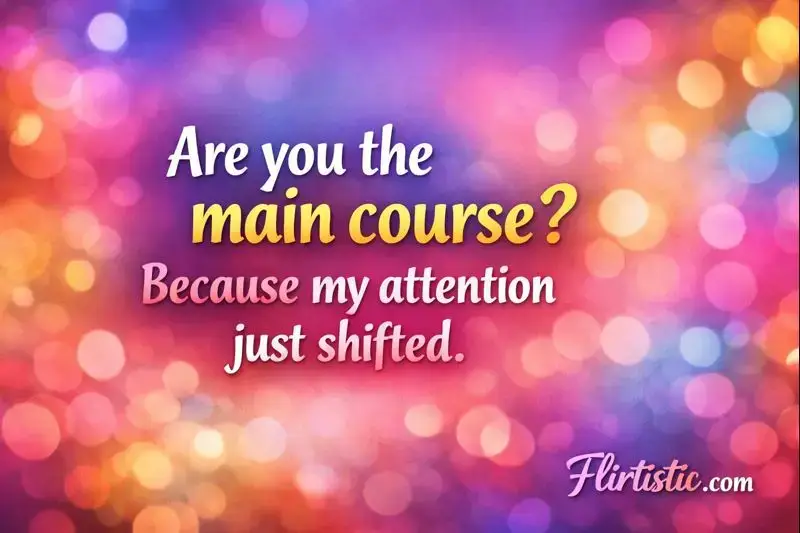 Flirty Food Rizz Pick Up Lines That Spark Interest