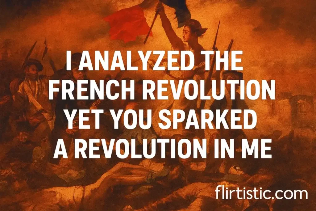 AP History & Art History Pickup Lines