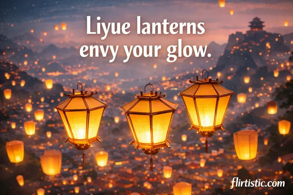 Cheesy Lines from Genshin Impact