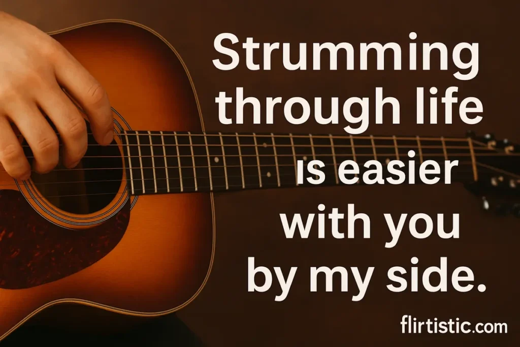 Clever Guitar Pick Up Lines