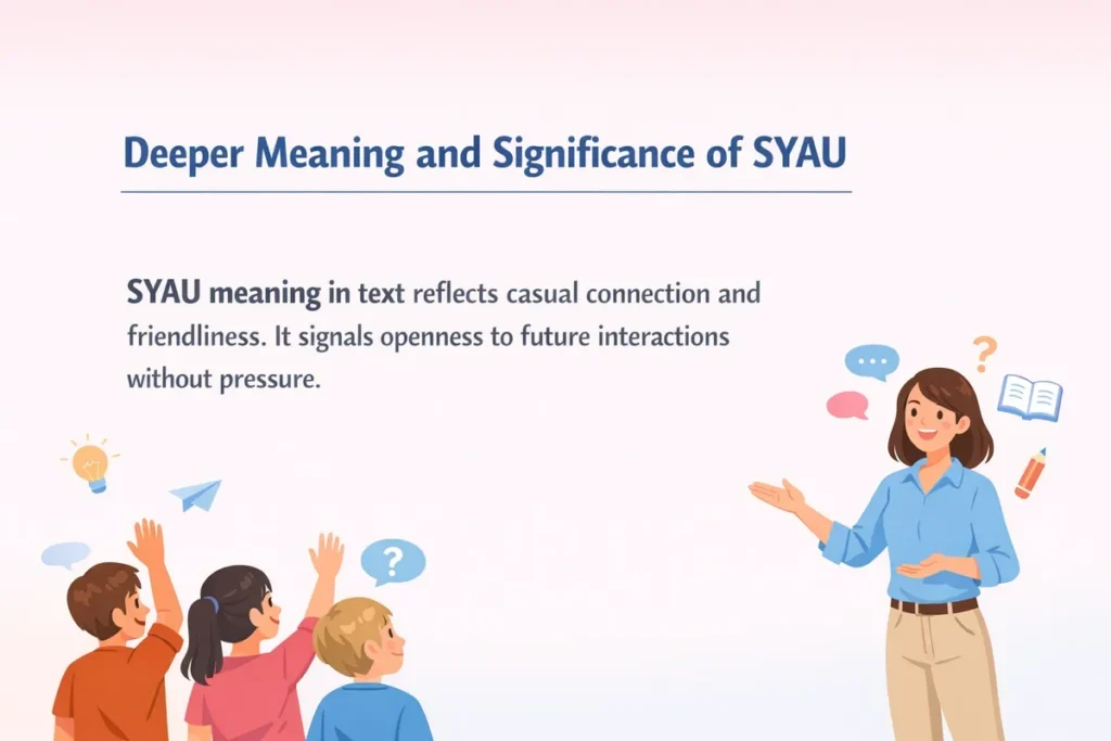 Deeper Meaning and Significance