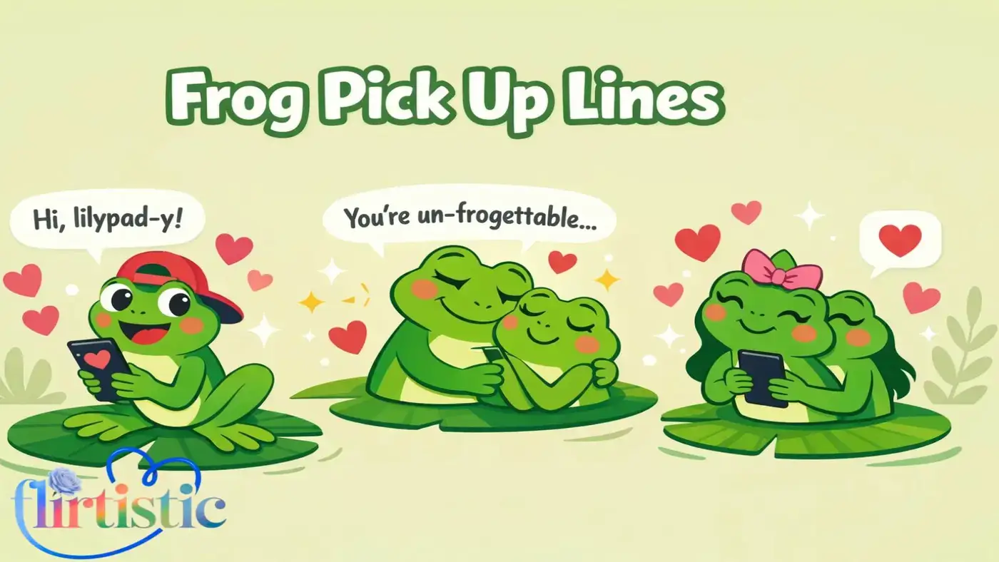 Frog Pick Up Lines