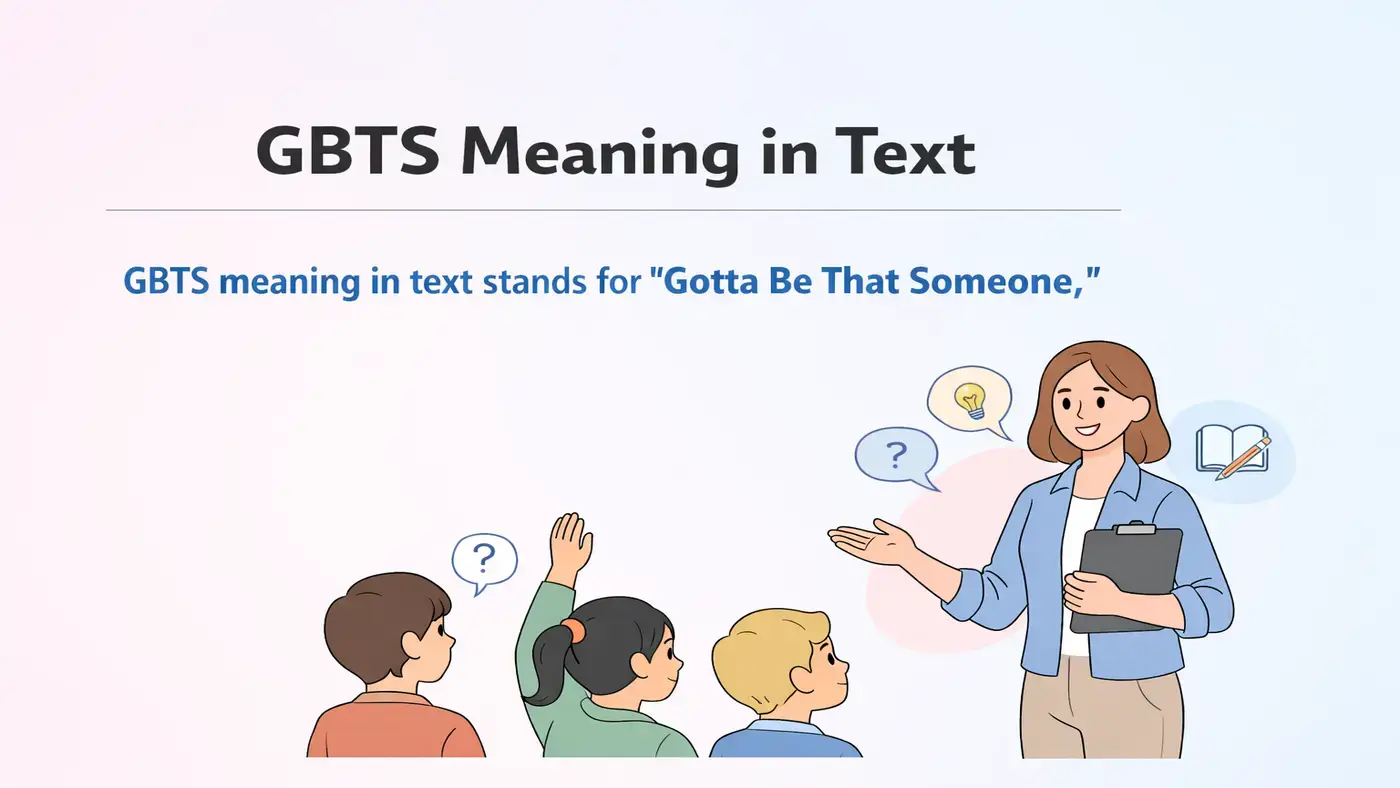 GBTS Meaning in Text