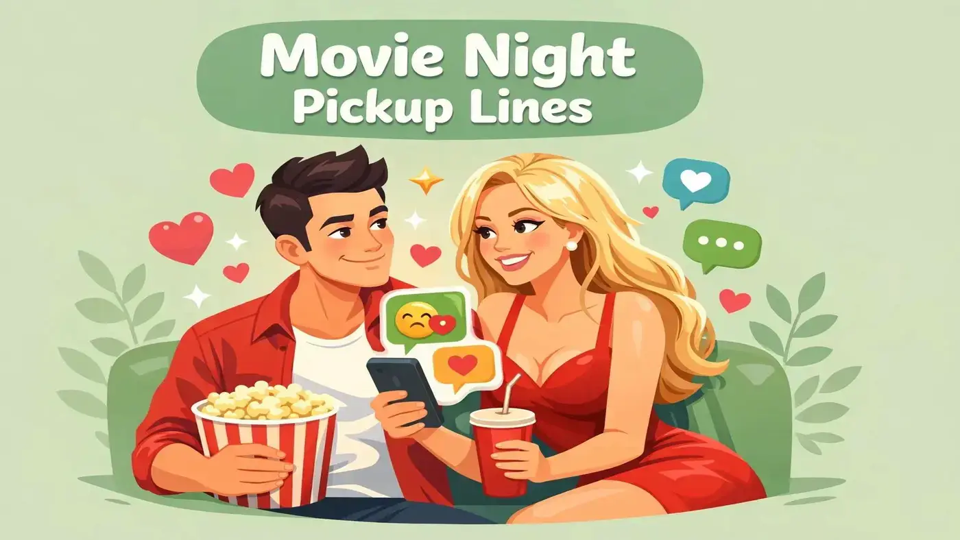 Movie Night Pickup Lines