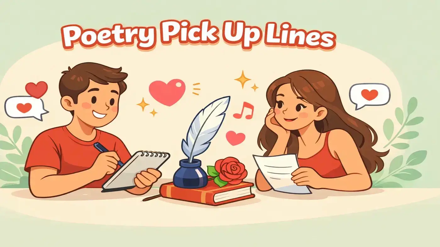 Poetry Pick Up Lines