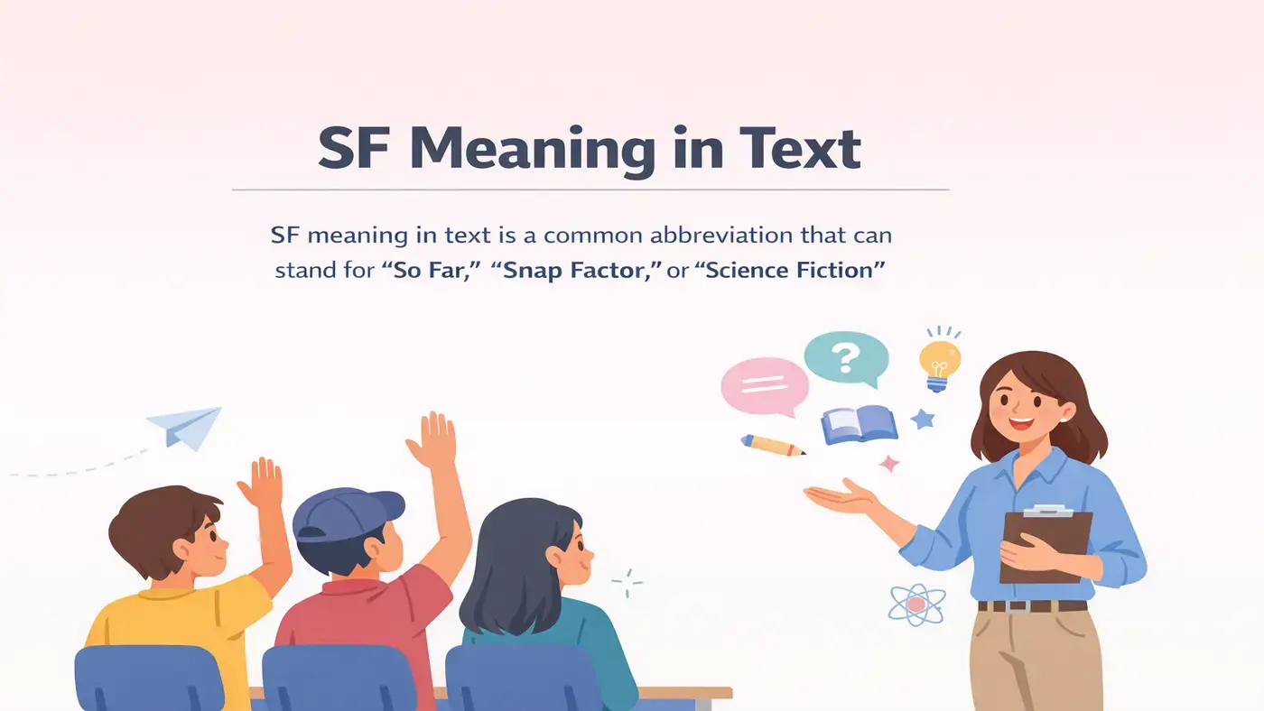 SF Meaning in Text