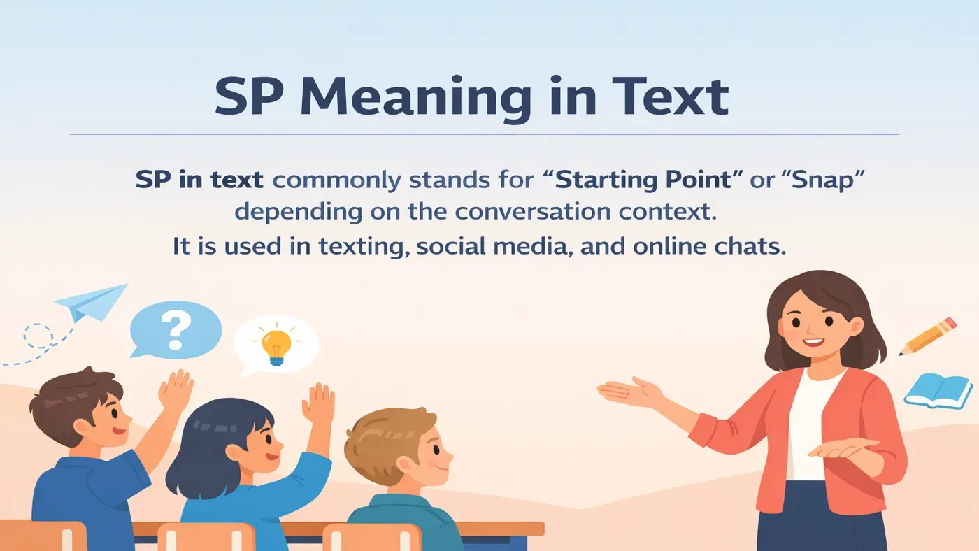 SP Meaning in Text