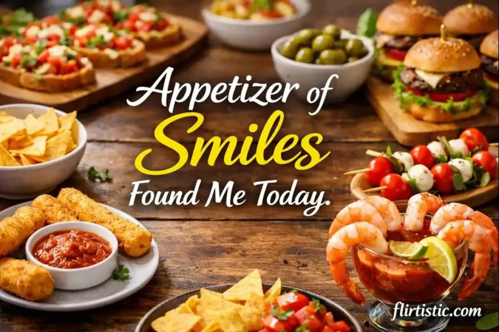 Feast & Flirt Lines and food delivery pickup lines