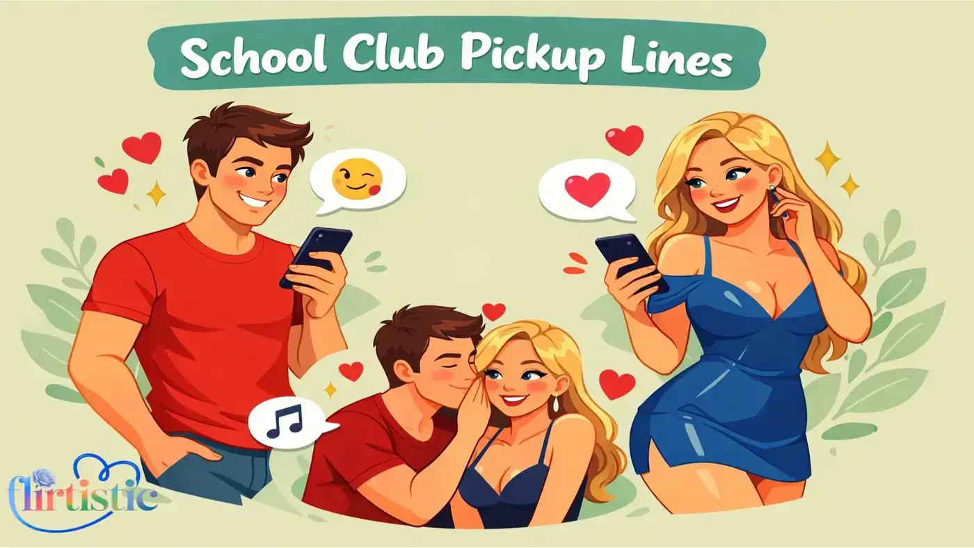 school club pickup lines