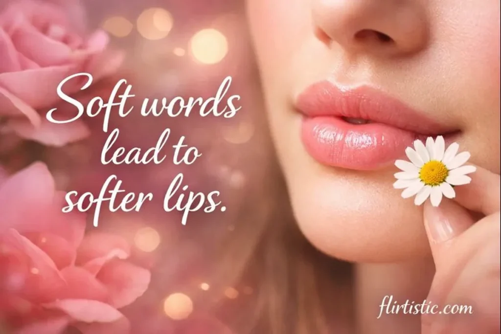 Romantic and Sweet Kissing Lines for Her