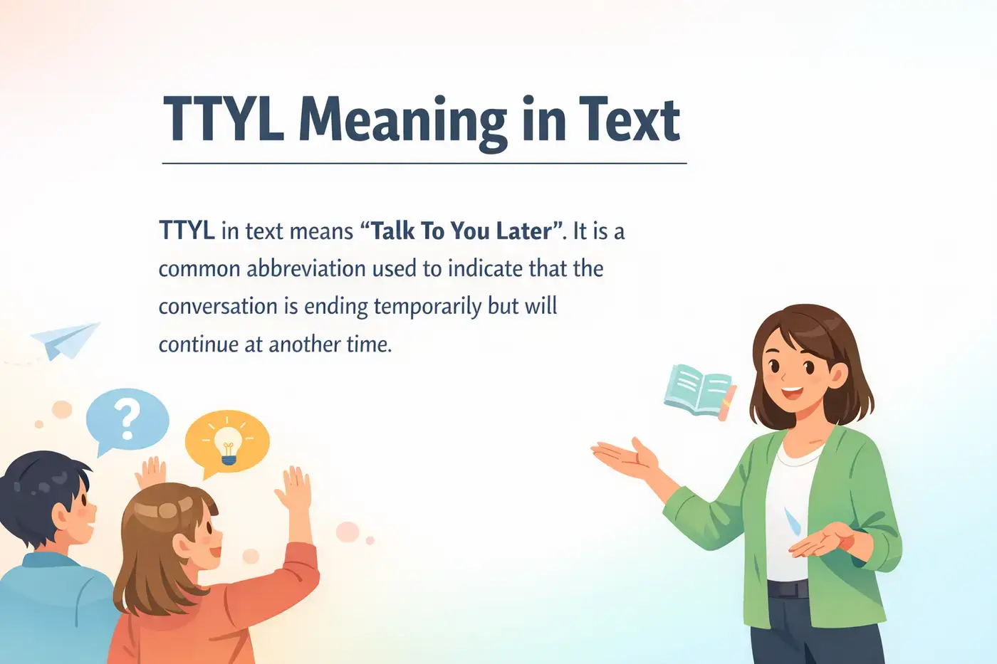 TTYL Meaning in Text